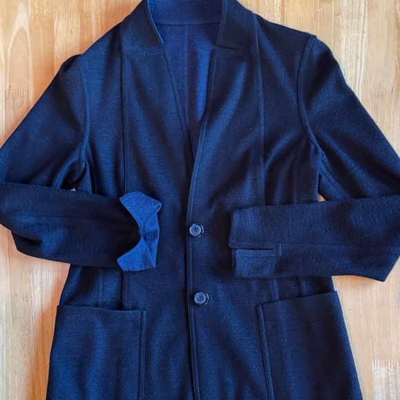 Akris Black Label 92% cashmere reversible sweater jacket - Picture 5 of 16